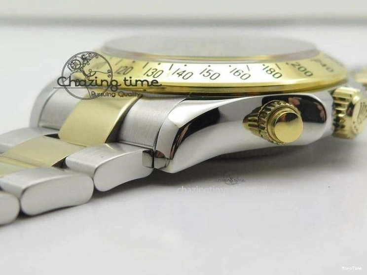 MiroTime 0427 ModernLook Daytona 116523 SS YG White Dial On SS YG Bracelet A7750 JF 4028